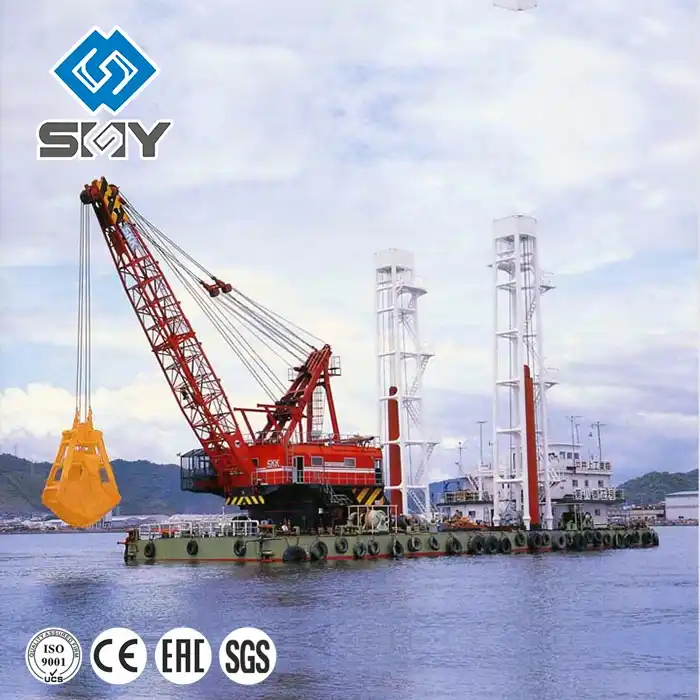 Floating Luffing Crane