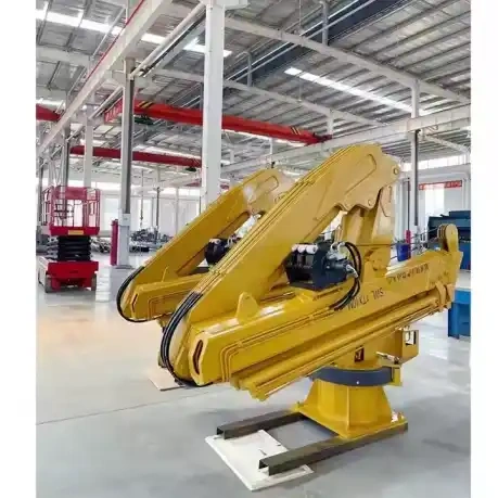 Durable Marine Knuckle Boom Crane for Shipboard Cargo Handling