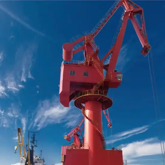 four link container crane