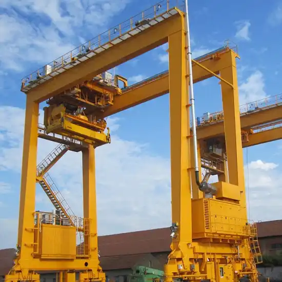 Electric Rubber Tyre Gantry Cran