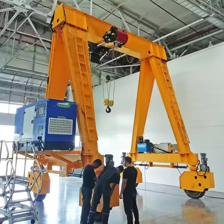 versatile Single Girder Rubber Tyre Cranes