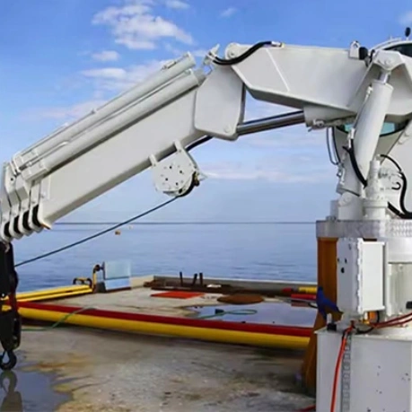 Telescopic Knuckle Boom Crane for Efficient Marine Applications