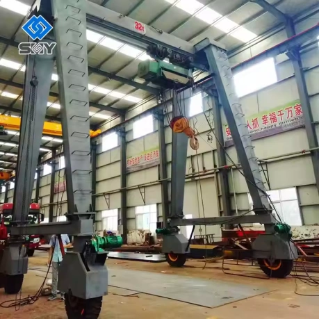 Buy Single Girder Rubber Tyre Cranes